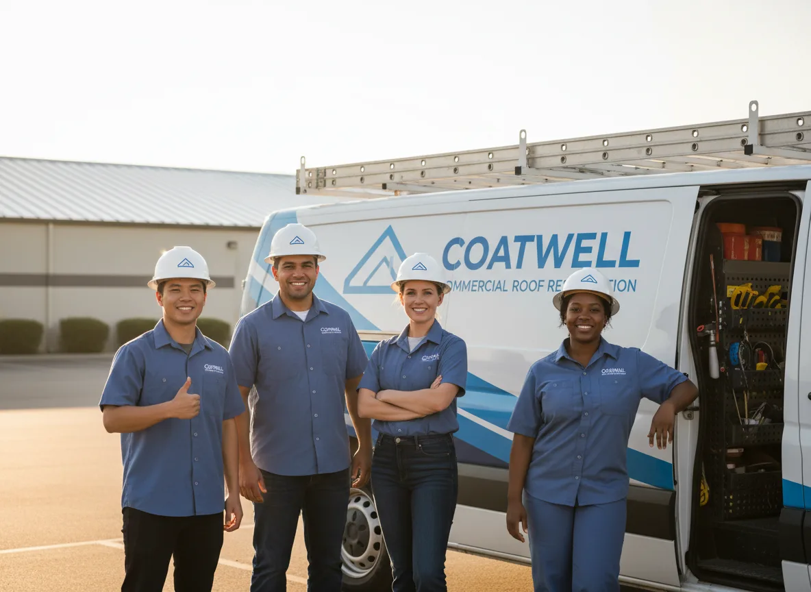 Commercial roof coating company in Harborton, VA
